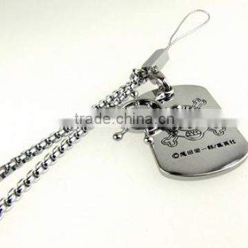 New design aluminum pug dog tag