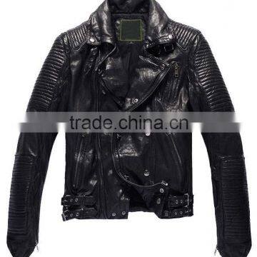 wholesale custom men leather biker jacket wholesale