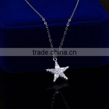 Latest Wholesale 925 Sterling Silver Key Pendant Necklace for Ladies photo-3