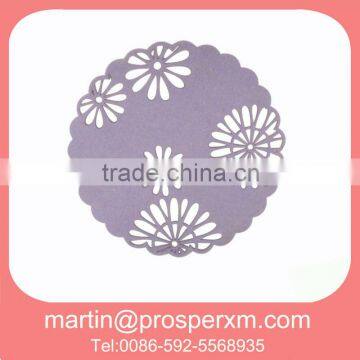 2013 good quality round nonwoven coaster cup coaster