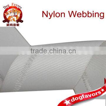 5.1cm white Plain Mosaic polyester webbing