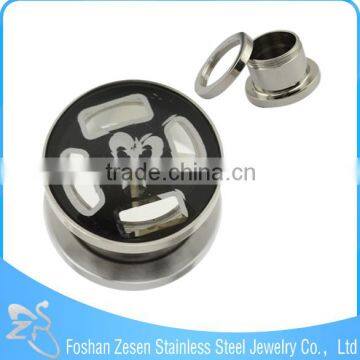 Wholesale Stainless Steel Ear Expand Tunnel Earrings For Men