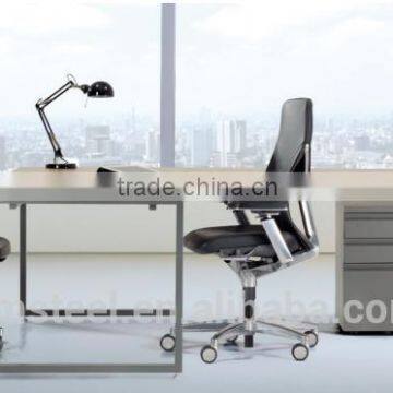 Modern Design Steel Leg Office Desk Set