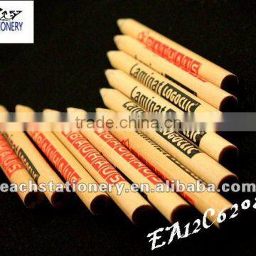 2013 3.5inch personalized natural wood hb small pencil for kids