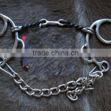 Horse Twisted Dog Bone Gag Bit Veterinary Instruments and Equipment Best Quality