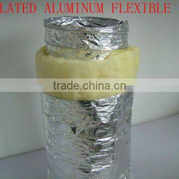 professional manufacturer non-insulated flexible aluminum foil ventilation duct oem