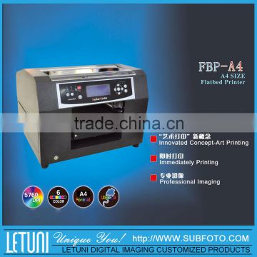 A4 Size Digital Inkjet Flatbed Printer