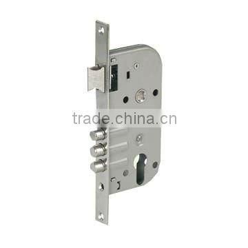 three column mortice lock body