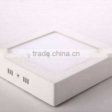 Energy saving and Factory CE RoHS approval Surface mounted led panel round/square 18w