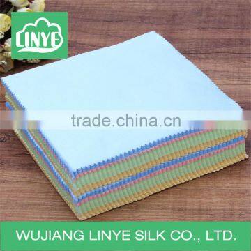 soft touch microfiber fabric type glass cleaning cloth