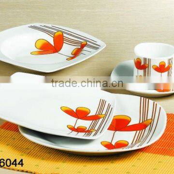 Japanese sushi plate set, miniature tea sets porcelain dinnerware set