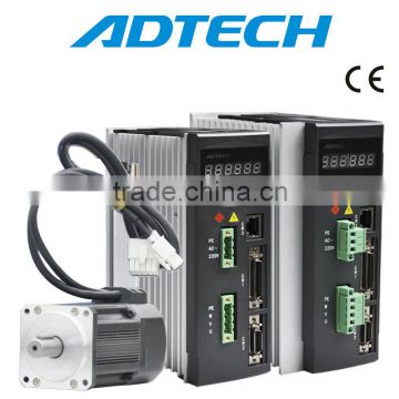 400watt or 750watt 220V single phase pulse type AC servo driver with position,speed,torque contrl mode