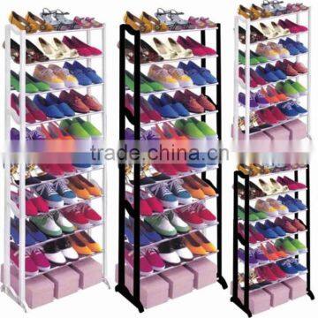 10 Tiers Stackable Shoe Rack