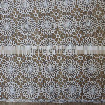 New lace design wholesale bulk embroidery cheap chemical lace fabric