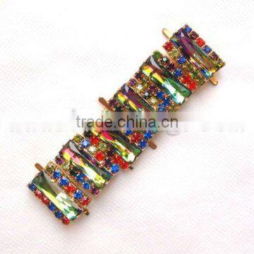 Multicolor buckle,beautiful buckle,shinning rhinestone buckle for lady bags and clothes