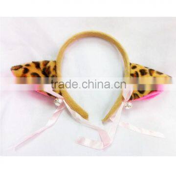 CAT Ears Hair Clip , White Lining, for Cosplay Costume Party Halloween photo-2