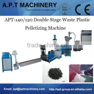 Double Stage Waste Plastic Pelletizing Machine/PP PS PET PVC Granulating Machine