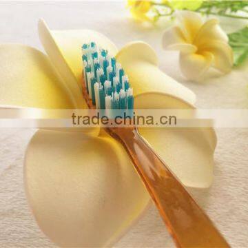 Hot selling hotel toothbrush with round head