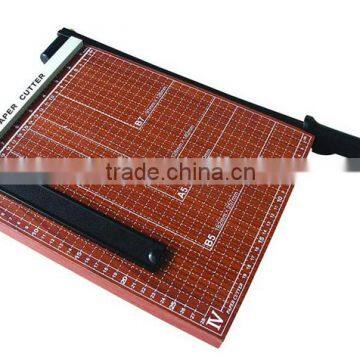 A4 size wood base manual paper cutter machine paper trimmer