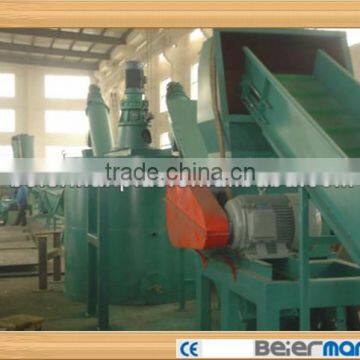 used pet flakes bottle washing recycling line