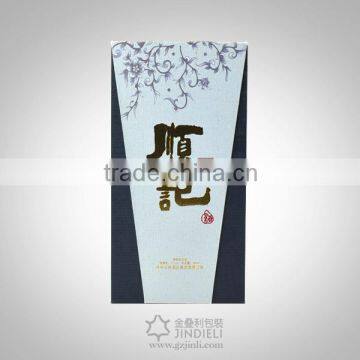 Elegant fancy single paper wine box