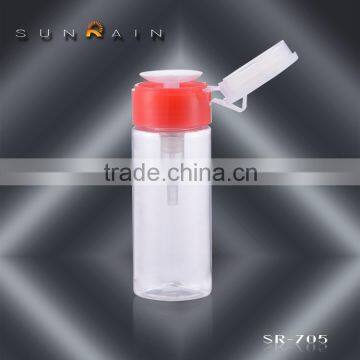 PET Plastic bottle Type and Non-Refillable Feature nail polish pump                        
                                                                                Supplier's Choice