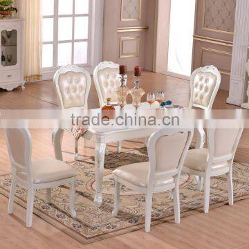 Foshan Luxury Modern Wood 8 Seater Long Narrow Dining Table and Chairs photo-6