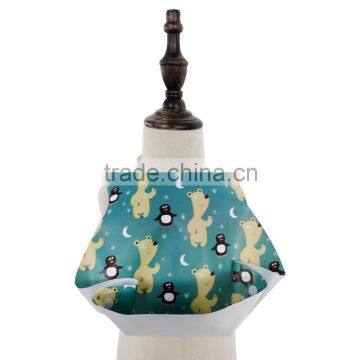 PEVA Baby Bib Waterproof Non-toxic In-stock Feeding Bib for Toddler & Infant photo-2