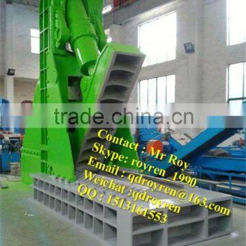 Automatic waste tire recycling line automatic small tire shredder