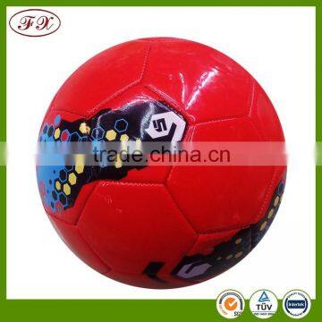 pvc promotional good quality machine stitched size 5 football