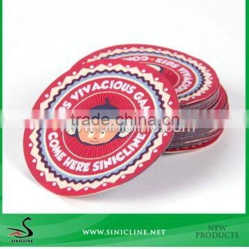 Sinicline Design Cute Round Woven Label for Kids photo-4
