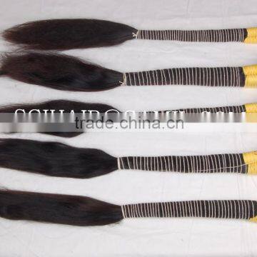 Indian human hair extensions natural curly virgin remy hair