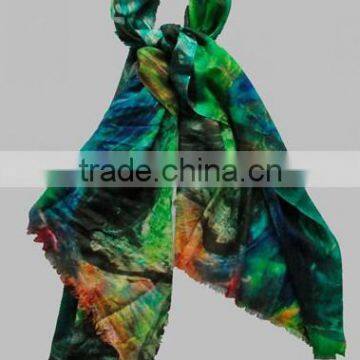 fashion turban 2014 digital print with high quality scarf fashion turban