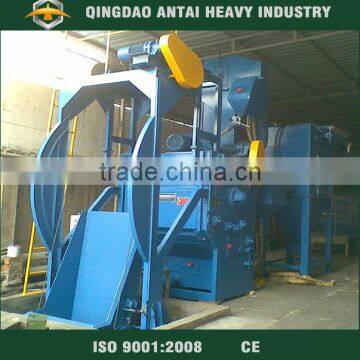 Q326EA automatic track conveyor belt shot blasting machine