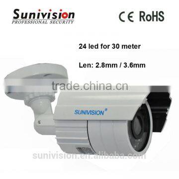 waterproof led right 5Megpixel, 5Mp TI368+9P006 security ip camera