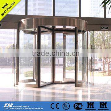 Automatic Revolving Door, Security Glass, Safety Sensor, Aluminum Frame, CE Certificate photo-2