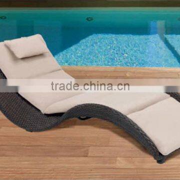 hot sale rattan furniture sun lounge set outdoor