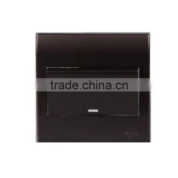 Icombo PA1116 1Gang 1Way Lights Touch Wall Switch Electrical Cinnamon photo-3