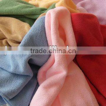 OEM colorful high quality microfiber cleaning towel with super water absorbent