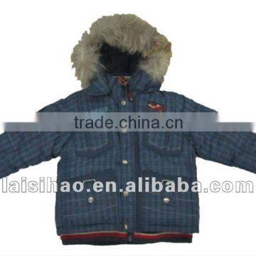 2012 fashion childrens winter padded jacket