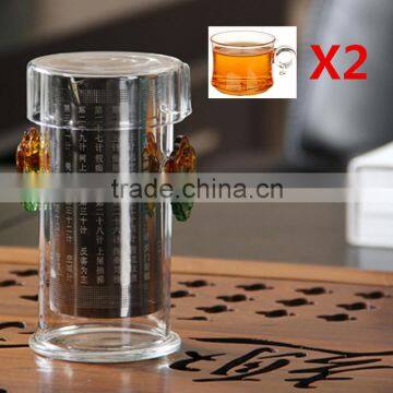 Super Mainland Special Design Stainless Infuser Two Ears Teapot Handle Borosilicate Teapot Glass Teapot 250ml Teapot Tea Sets photo-2