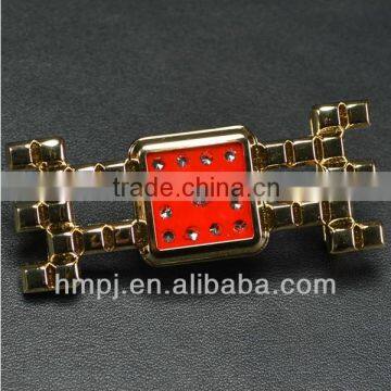 2013 new design Personality fashion brand alloy men belt buckle