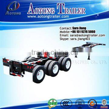 2016 Top Ranking 20-40 feet Trailer / Container Truck Semi Skeleton Trailer for sale / Chassis for Trailer