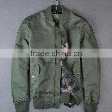 Custom Satin Bomber Jacket