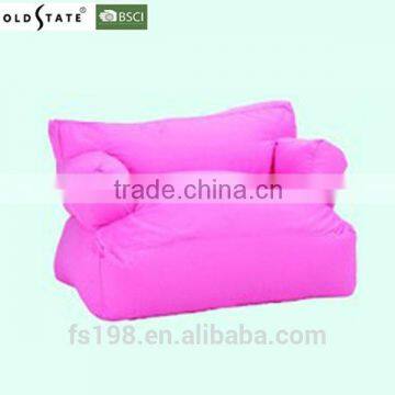 Indoor relaxing beanbag with armrest