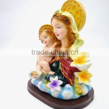 mother irgin mary picture mary and baby jesus statue