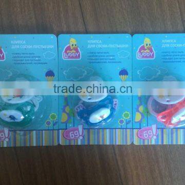 Best Seller BPA Free Baby Pacifier Chain Baby Pacifier Holder Baby Pacifier Clip photo-4