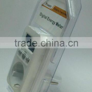 Wireless Digital Energy Power Meter Socket Europe Plug CE Certificate photo-5