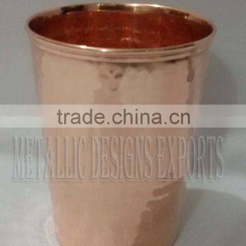 100% Solid Copper Glass for Home, Restaurant, Hotel & Wedding