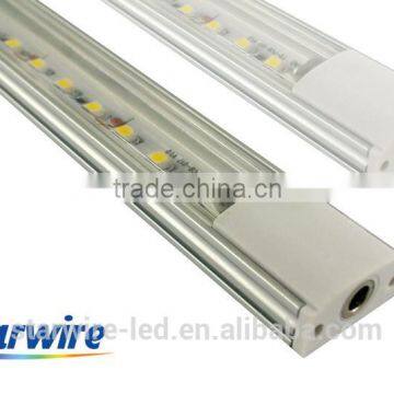 2015 NEW 1707 aluminun profile for led light bar , smd 2835 magnetic led light bar